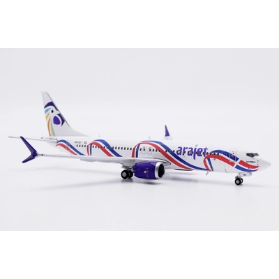 JC Wings B737 MAX 8 Arajet "Dominican Republic Flag" Colors, Named "Los Haitises" 1:400