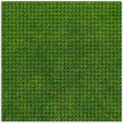 BRIXIES Plus 225.000 Designová podložka na stavění - tráva 25,5 x 25,5 cm