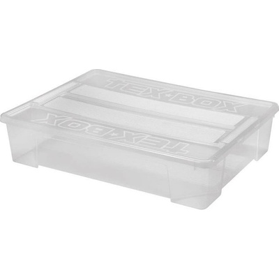 UTC Úložný box TEX BOX 60 l priehľadný UT0129