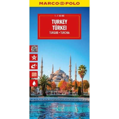 Turecko 1:1 000 000 - automapa Marco Polo - Marco Polo