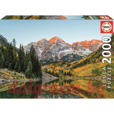 Educa Пъзел educa 19279 - 2000 части - Марун Белс, Колорадо, САЩ (edu19279)