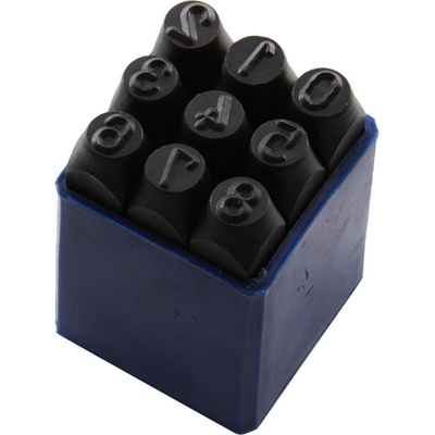 Razidlá ručné 10 mm, číslice 126-10