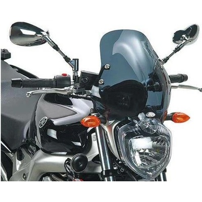 KAPPA plexi YAMAHA FZ6 (04-06) 35 X 36 cm ztmavené - potřebné upevnění D140KITK