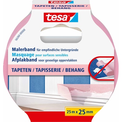 Tesa Masking Tape Precision Sensitive 25 m x 25 mm