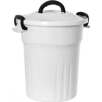 Plast Team Americký kontajner 26 l s pevným vekom a uzávermi 15 l 1327 Biela