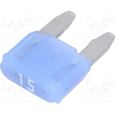 LITTELFUSE 0MINI015.HXGLO Pojistka: tavná; 15A; 12VDC; automobilová; 10,9mm; SMART GLOW; MINI
