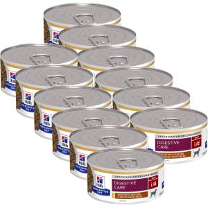 Hill's Hill s Prescription Diet i/d Stew Mini Грижа за храносмилането консерви за кучета 12 x 156 г