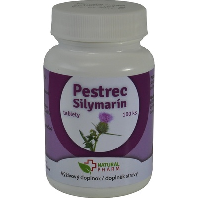 Natural Pharm Pestrec Silymarin 100 tabliet
