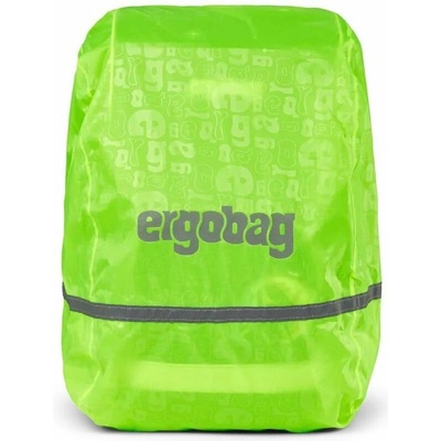 Pršiplášť na batoh Ergobag Raincape - Green uni