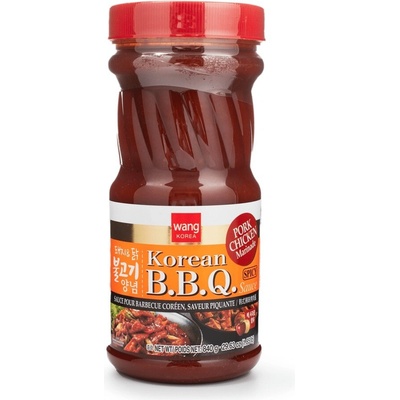 Wang korejská omáčka B.B.Q. pálivá na vepřové a kuřecí maso 840 g