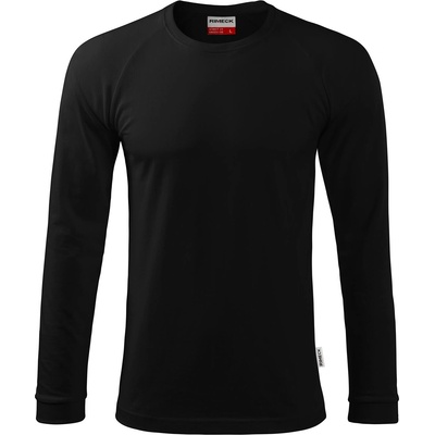 MALFINI Rimeck street ls 130 / Мъжка тениска с дълъг ръкав - черна xxl (1300117)