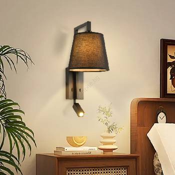 Brilagi - LED Аплик RAYA 1xE14/40W/230V + LED/3W черен (BG1952)