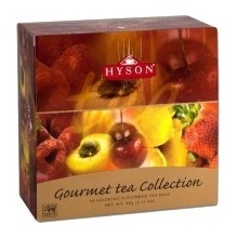 HYSON čaj porciovaný kolekcia čiernych čajov Gourmet tea Collection 90 g