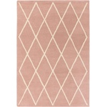 Asiatic Carpets Розов ръчно изработен вълнен килим 120x170 cm Albany - Asiatic Carpets (ALBA120170PINK)