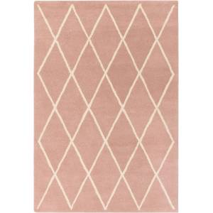 Asiatic Carpets Розов ръчно изработен вълнен килим 120x170 cm Albany - Asiatic Carpets (ALBA120170PINK)