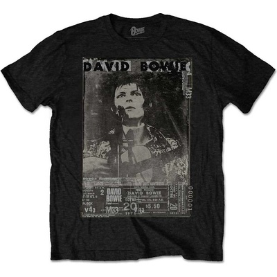 David Bowie tričko Ziggy čierne