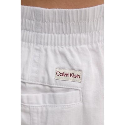 Calvin Klein Jeans Пола с лен Calvin Klein Jeans (J20J225327)