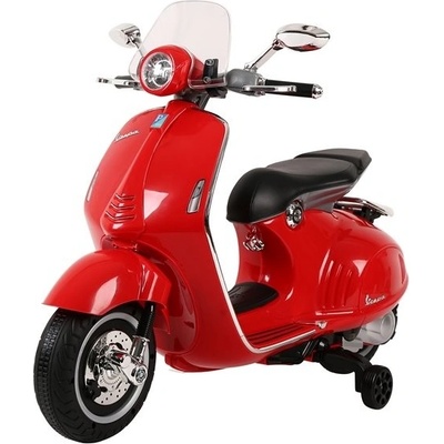 Mamido elektrický skúter Vespa GTS červená