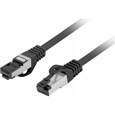 Lanberg Пачкорд кабел Lanberg S/FTP cat. 8.1 0.25m LSZH CU fluke passed черен (PCF8-10CU-0025-BK) (PCF8-10CU-0025-BK)