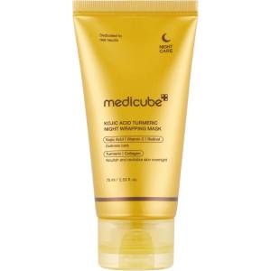Medicube Kojic Acid Turmeric Night Wrapping Mask - Осветляваща Нощна Маска 75ml