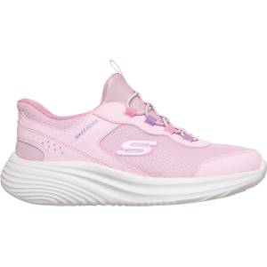 Skechers Детски обувки Skechers Slip-ins Bounder Shoes Childrens - Pink/White