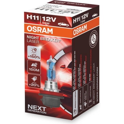 OSRAM H11 OSRAM Night Breaker Laser +150% 1ks (1664)