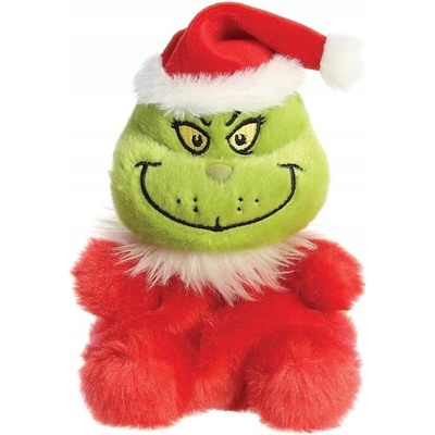zelený Grinch v kostýmu Santa Clause 13 cm