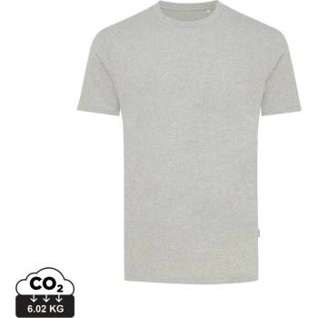 Nebarvené triko Iqoniq Manuel z recykl. bavlny šedá