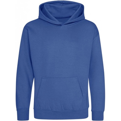 Just Hoods dětská mikina s klokankou Skipi královská modrá