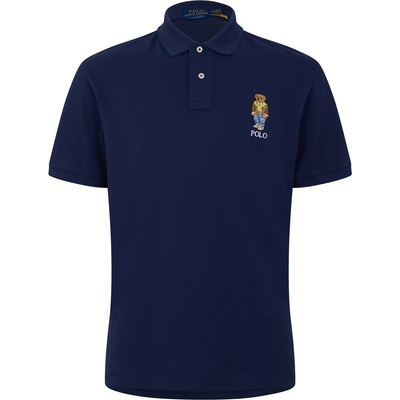 Ralph Lauren Риза с къс ръкав Polo Ralph Lauren Men's Bear Short Sleeve Shirt - Newport Navy