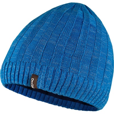 DexShell Heathered Rib Knit Beanie Malibu Blue