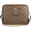 Guess GUCB15G4GFBR PU 4G Metal Logo Computer Bag 15/16" Brown