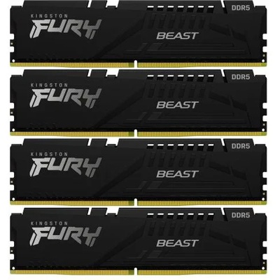 Kingston FURY Beast 64GB (4x16GB) DDR5 6000MHz KF560C40BBK4-64