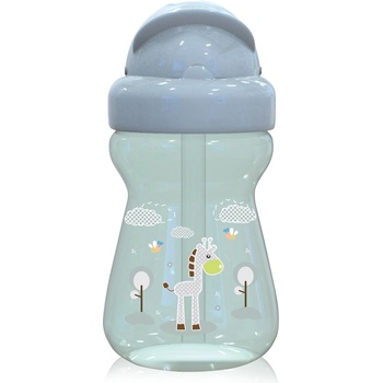 Baby Care Мини спортна бутилка Lorelli - Animals, 200 ml, Mint Green (10200740004)