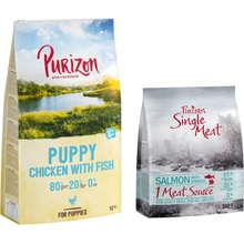 Purizon Puppy kuracie s rybou bez obilnín 12 kg