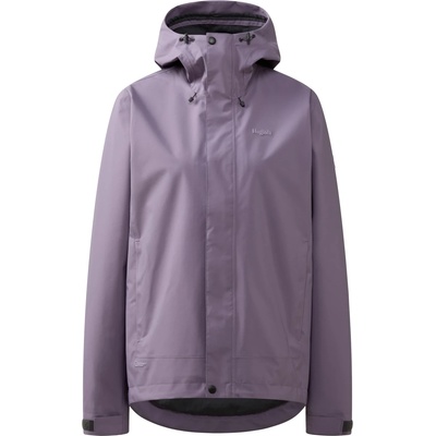 Haglöfs Дамско водоустойчиво яке Haglöfs Women's Breeze Proof Jacket Waterproof jacket - Purple Fog (102-4381-0314)