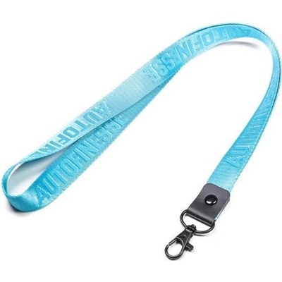 Šňůrka na krk Dlouhá Auto Finesse Luxury Embossed Lanyard Long Teal