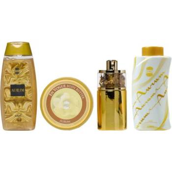 Ajmal Aurum Gift Set - EDP 75 ml + Perfumed Body Powder 100 gr + Body Butter 200 gr + Shower gel 200 ml за жени