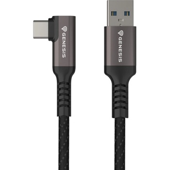 NATEC Кабел Genesis VR Cable, от USB-A(м) към USB-C(м), 3m, 15W, черен (NVC-2220)
