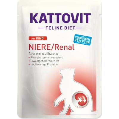 Kattovit Niere Renal hovädzie 85 g