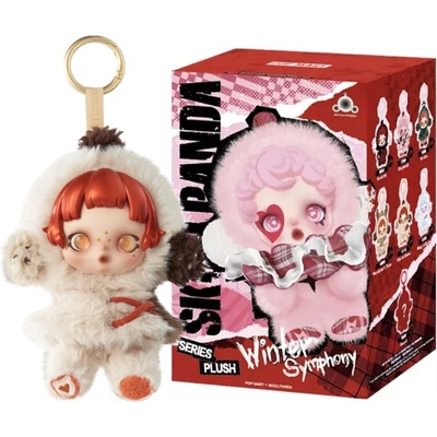 Blind box ve stylu SKULLPANDA Winter Symphony - roztomilý plyšák 17 cm – Zboží Dáma