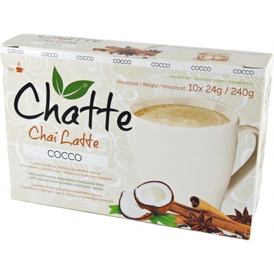 Chatte Chai Latte Cocco 10 x 24 g