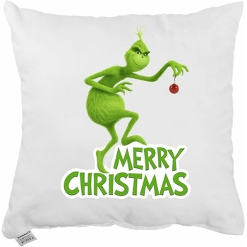 EMI Vianočný vankúš Grinch a Vianoce 40x40