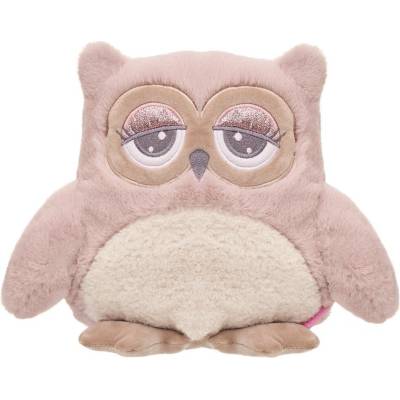 Beppe sovy Abby růžová a krémová 23 cm