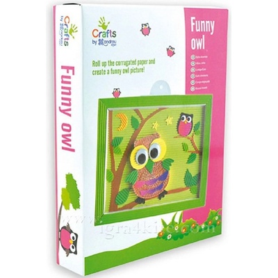 ANDREU Toys Картина с бухал от картон Andreu Toys (1250045)