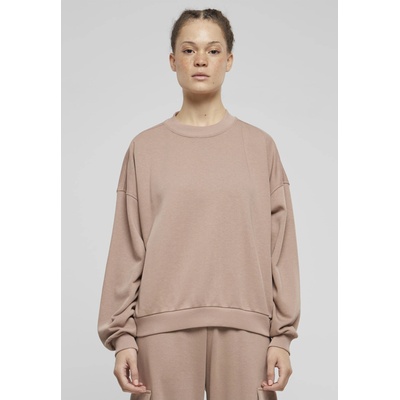Urban Classics Дамска блуза Urban Classics Terry Crewneck duskroseUB-TB6855-02913 - Бежов, размер S