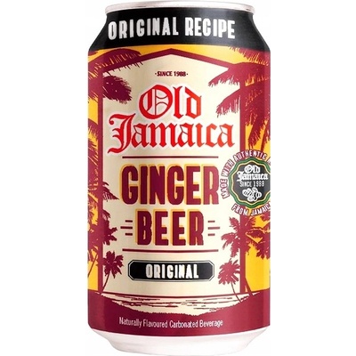 Old Jamaica zázvorové pivo plech 330 ml