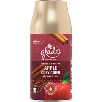 Glade Merry Berry & Bright automatický osvěžovač vzduchu s vůní merlotu, lesních plodů a koření, náhradní náplň sprej 269 ml