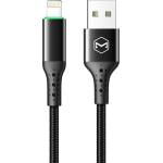 Xmart Lightning кабел Xmart Nest Seires, 1.2м, Черен (10480)