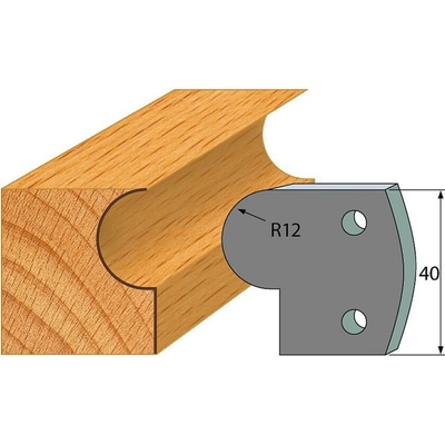 IGM Professional IGM Profil 058 - pár obmedzovačov 40x4mm SP F027-058